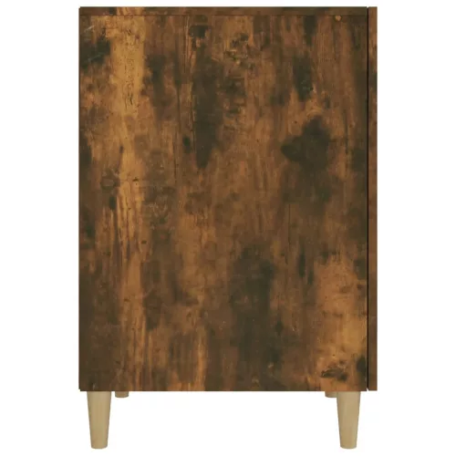 Füstös tölgy színű szerelt fa íróasztal 140 x 50 x 75 cm