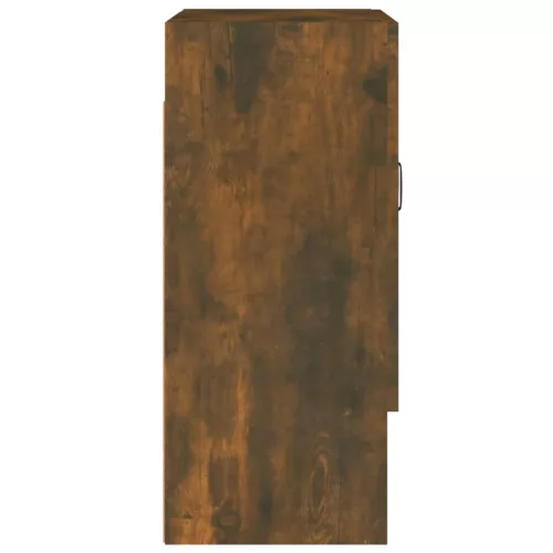 Füstös tölgy színű szerelt fa fali szekrény 60 x 31 x 70 cm