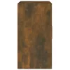Füstös tölgy színű szerelt fa faliszekrény 60 x 30 x 60 cm