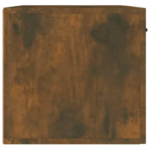 Füstös tölgy színű szerelt fa faliszekrény 60 x 36,5 x 35 cm