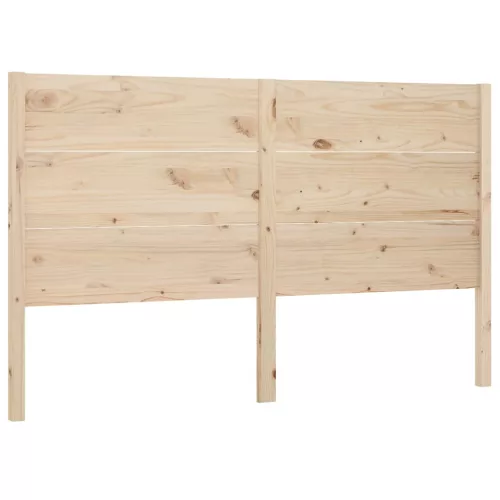 Tömör fenyőfa fejtámla 206 x 4 x 100 cm