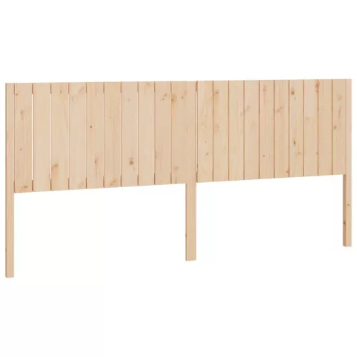 Tömör fenyőfa ágyfejtámla 205,5 x 4 x 100 cm