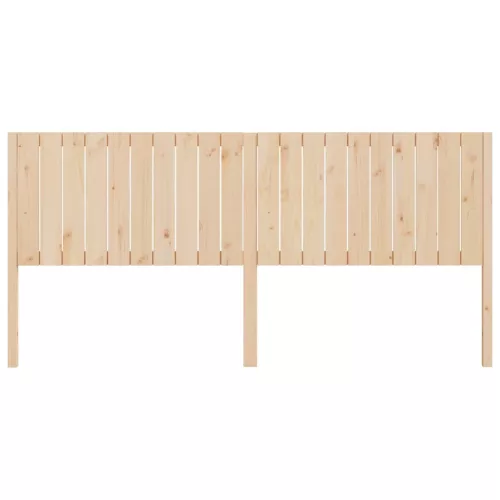 Tömör fenyőfa ágyfejtámla 205,5 x 4 x 100 cm