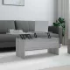 Szürke sonoma színű szerelt fa dohányzóasztal 102x50,5x46,5 cm