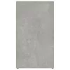 Betonszürke szerelt fa tálalószekrény 80x30x54 cm