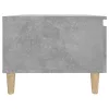 Betonszürke szerelt fa dohányzóasztal 90x49x45 cm