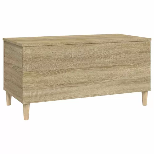 Sonoma tölgy színű szerelt fa dohányzóasztal 90x44,5x45 cm