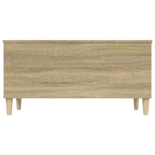 Sonoma tölgy színű szerelt fa dohányzóasztal 90x44,5x45 cm