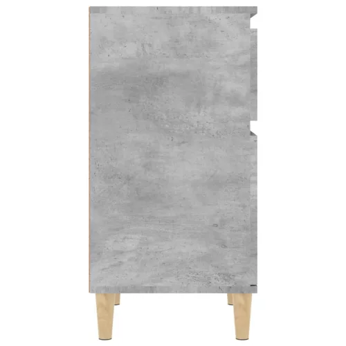 Betonszürke éjjeliszekrény 40 x 35 x 70 cm