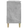 Betonszürke szerelt fa fürdőszobaszekrény 65 x 33 x 60 cm