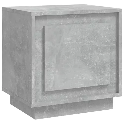 Betonszürke szerelt fa éjjeliszekrény 44 x 35 x 45 cm