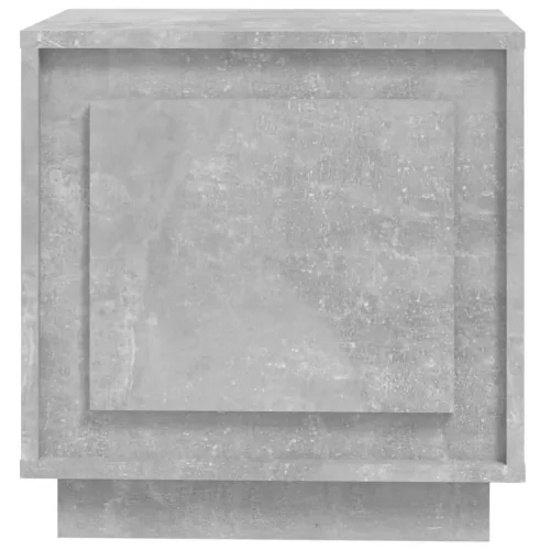 Betonszürke szerelt fa éjjeliszekrény 44 x 35 x 45 cm