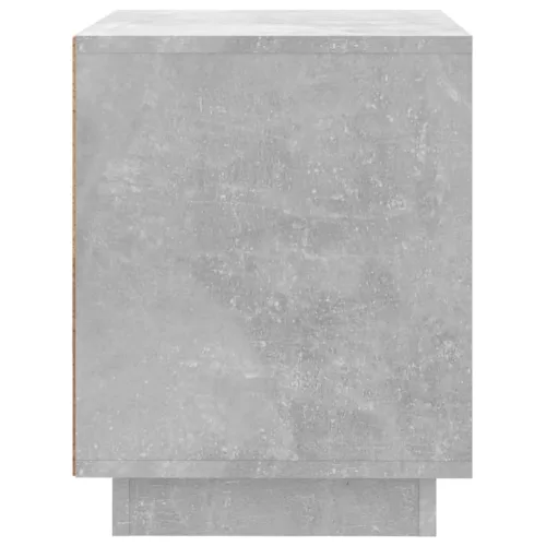 Betonszürke szerelt fa éjjeliszekrény 44 x 35 x 45 cm