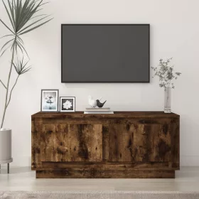   Füstös tölgy színű fatermék dohányzóasztal 102x50x44 cm