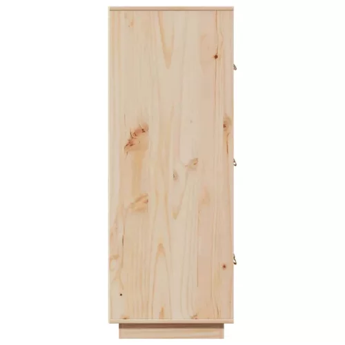 Tömör fenyőfa magasszekrény 67 x 40 x 108,5 cm