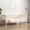 Kanapéágy ágy matrac 100x200 cm tömör fa fenyőfa