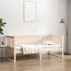 Kanapéágy ágy matrac 100x200 cm tömör fa fenyőfa