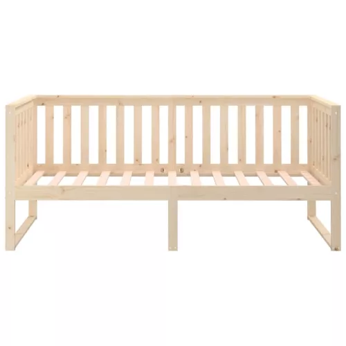 Kanapéágy ágy matrac 100x200 cm tömör fa fenyőfa