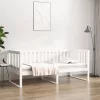Kanapéágy ágy matrac fehér 100x200 cm tömör fa fenyőfa