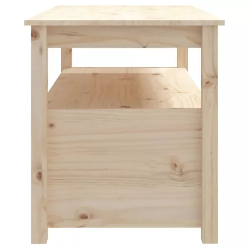 Tömör fenyőfa dohányzóasztal 102 x 49 x 55 cm