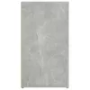 Betonszürke szerelt fa tálalószekrény 100x33x59,5 cm