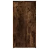 Füstös tölgy színű szerelt fa tálalószekrény 100x30x59,5 cm