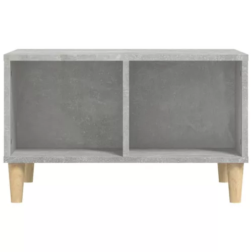 Betonszürke szerelt fa dohányzóasztal 60 x 50 x 36,5 cm