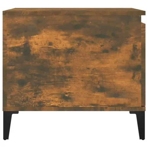 Füstös tölgy színű fatermék dohányzóasztal 100 x 50 x 45 cm