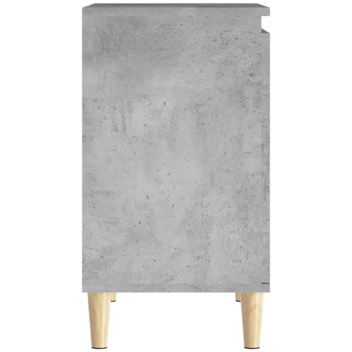 Betonszürke szerelt fa mosdószekrény 58x33x60 cm