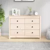 Tömör fenyőfa kisszekrény 100 x 40 x 72 cm