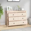 Tömör fenyőfa kisszekrény 100 x 40 x 72 cm