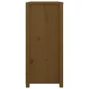 Mézbarna tömör fenyőfa kisszekrény 100 x 40 x 90 cm