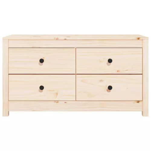 Tömör fenyőfa kisszekrény 100x40x54 cm