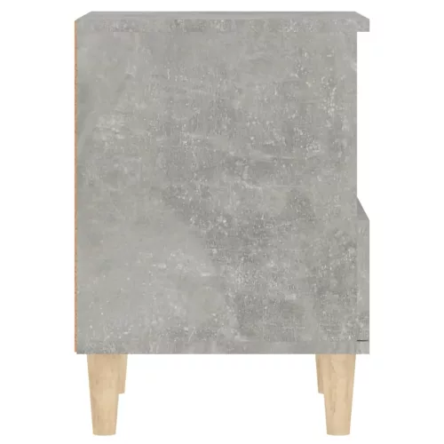 Betonszürke éjjeliszekrény 40x35x50 cm