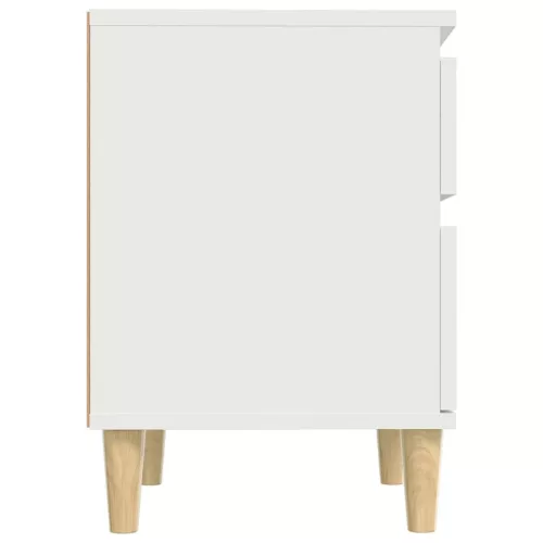 2 db fehér éjjeliszekrény 40 x 35 x 50 cm
