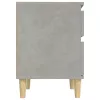 Betonszürke éjjeliszekrény 40x35x50 cm