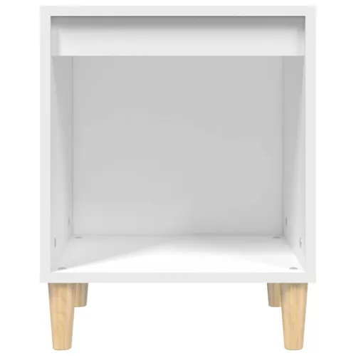 2 db fehér éjjeliszekrény 40 x 35 x 50 cm