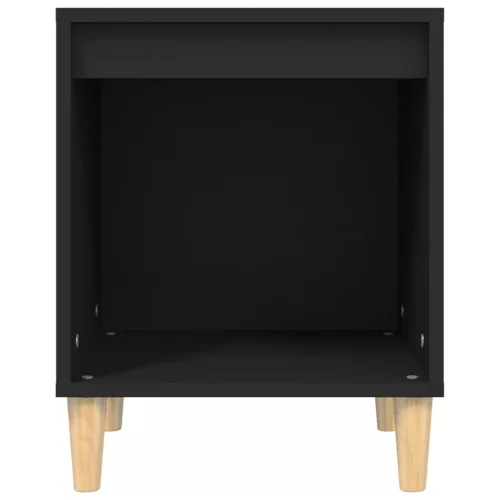 2 db fekete éjjeliszekrény 40 x 35 x 50 cm