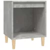2 db betonszürke éjjeliszekrény 40x35x50 cm