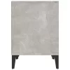 2 db betonszürke éjjeliszekrény 40x35x50 cm