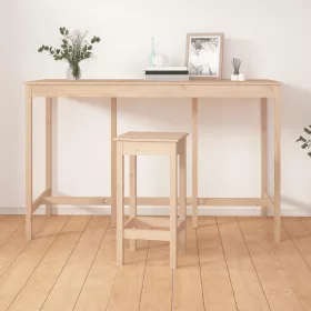 Tömör fenyőfa bárasztal 180 x 80 x 110 cm