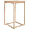 Tömör fenyőfa bárasztal 80 x 80 x 110 cm