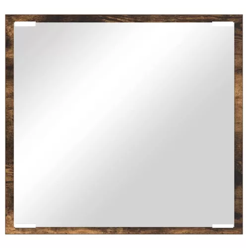 LED Fürdőszoba Tükör Füstölt tölgy 40 x 8,5 x 37 cm Faanyag
