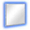 LED Fürdőszoba Tükör Szürke Sonoma 40 x 8,5 x 37 cm Faanyag