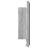 LED Fürdőszoba Tükör Szürke Sonoma 40 x 8,5 x 37 cm Faanyag