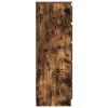 Füstös tölgy szerelt fa fiókos szekrény 60 x 36 x 103 cm