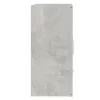 Betonszürke szerelt fa tálalószekrény 91x29,5x65 cm