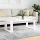 Fehér szerelt fa dohányzóasztal 102 x 50 x 35 cm