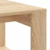 Sonoma tölgy színű szerelt fa dohányzóasztal 102 x 50 x 35 cm