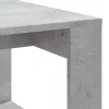 Betonszürke szerelt fa dohányzóasztal 102x50x35 cm